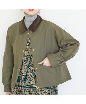 【ルクールブラン/le.coeur blanc】のグログラン配色ジャケット 人気、トレンドファッション・服の通販 founy(ファニー) ファッション Fashion レディースファッション Fashion for Women アウター Coat / Outerwear Collection レディースジャケット・軽アウター Jackets おすすめ Recommended / Our Picks ウェーブ Wavy Pattern グログラン Grosgrain, Grosgrain Ribbon コーデュロイ Corduroy, Cord Fabric ジャケット Jacket, Outerwear トレンド Trend, Trending Now ミドル Middle Length, Mid Height |ID:prp329100004626018