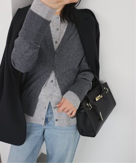 【スローブ イエナ/SLOBE IENA】のフェイクレイヤードカーディガン 人気、トレンドファッション・服の通販 founy(ファニー) ファッション Fashion レディースファッション Fashion for Women トップス・カットソー Cut & Sew Tops カーディガン・羽織り Layered Style Cardigans 2025年 2025 2025-2026秋冬・A/W Autumn/Winter 2025–26 AW25–26 カーディガン Cardigan, Knitwear スラックス Slacks, Dress Pants デニム Denim, Jeans Material トレンド Trend, Trending Now ベーシック Basic, Essential 秋 Autumn |ID:prp329100004626046