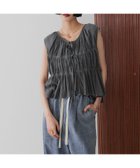 【ローリーズファーム/LOWRYS FARM】のヨウリュウシャーリングノースリーブ チャコールグレー|ID:prp329100004626049
