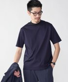 【シップス/SHIPS / MEN】のSHIPS ALBINI モックネック ショートスリーブ Tシャツ 人気、トレンドファッション・服の通販 founy(ファニー) ファッション Fashion メンズファッション Fashion for Men おすすめ Recommended / Our Picks インナー Innerwear ショート Short, Short Length シンプル Simple, Minimal ジャケット Jacket, Outerwear スリーブ Sleeve, Long Sleeve / Short Sleeve モックネック Mock Neck, Short Turtleneck エレガント 上品 Elegant thumbnail ネイビー|ID: prp329100004626056 ipo3291000000033240737