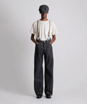【ガーデントウキョウ/GARDEN TOKYO / MEN】のT.T/ティーティー/Lot.704 Denim Trousers C1920s/TAIGA TAKAHASHI/タイガタカハシ 人気、トレンドファッション・服の通販 founy(ファニー) ファッション Fashion メンズファッション Fashion for Men インディゴ Indigo Denim カフス Cuff Design デニム Denim, Jeans Material ネップ Nepp, Slub Yarn パッチ Patch, Appliqué フロント Front, Front Design ポケット Pocket, Pocket Detail ミックス Mix, Mixed Style リアル Real, Realistic |ID:prp329100004626085