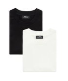 【アーペーセー/A.P.C. / MEN】のPACK Tシャツ 2.0 人気、トレンドファッション・服の通販 founy(ファニー) ファッション Fashion メンズファッション Fashion for Men 半袖 Short Sleeve, Half Sleeve thumbnail 白+黒2枚セット|ID: prp329100004626133 ipo3291000000033241909