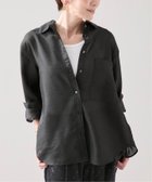 【ヴェルメイユ パー イエナ/VERMEIL par iena】のポリエステルナイロンシアーシャツ 人気、トレンドファッション・服の通販 founy(ファニー) ファッション Fashion レディースファッション Fashion for Women トップス・カットソー Cut & Sew Tops シャツ・ブラウス・オフィスカジュアル Elegant Blouses & Button-Ups 2025年 2025 2025春夏・S/S Spring/Summer 2025 SS25 シアー Sheer, See-Through セットアップ Set-Up, Coordinated Outfit デニム Denim, Jeans Material ビジネス 仕事 通勤 Business / Work / Commuting 春 Spring thumbnail ブラック|ID: prp329100004626688 ipo3291000000033248820