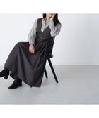 【ナチュラル ビューティー ベーシック/NATURAL BEAUTY BASIC】のベルテッドタックジャンスカ 人気、トレンドファッション・服の通販 founy(ファニー) ファッション Fashion レディースファッション Fashion for Women インナー Innerwear ツイル Twist, Twisted Detail フィット Fit, Slim Fit フレア Flare, Flared メタル Metal, Metal Parts thumbnail チャコール1|ID: prp329100004626765 ipo3291000000033249750