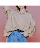 【ニコアンド/niko and】の【竹下玲奈×NAVYS】コラボ BIGシャツチュニック ベージュ55|ID: prp329100004626799 ipo3291000000033457569