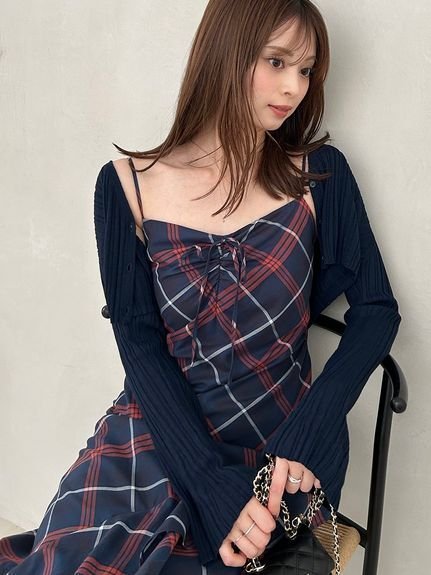 【スナイデル/SNIDEL】のシンプルリブカーディガン インテリア・キッズ・メンズ・レディースファッション・服の通販 founy(ファニー) 　ファッション　Fashion　レディースファッション　Fashion for Women　トップス・カットソー　Cut & Sew Tops　カーディガン・羽織り　Layered Style Cardigans　ウェーブ　Wavy Pattern　カーディガン　Cardigan, Knitwear　キャミソール　Camisole, Spaghetti Strap Top　クロップド　Cropped, Short Length　シアー　Sheer, See-Through　シンプル　Simple, Minimal　ストレート　Straight, Straight Cut　おすすめ　Recommended / Our Picks　NVY[089]|ID: prp329100004626910 ipo3291000000033251226