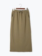 【テチチ/Te chichi】の裏毛カットタイトスカート カーキ|ID: prp329100004626924 ipo3291000000033290035