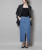 【ナノ ユニバース/nano universe】のラップペンシルデニムスカート 人気、トレンドファッション・服の通販 founy(ファニー) ファッション Fashion レディースファッション Fashion for Women スカート Skirts デニムスカート・カジュアルスカート Denim Skirts アシンメトリー Asymmetrical Style エレガント 上品 Elegant 秋 Autumn くるぶし Ankle-Length ジャケット Jacket, Outerwear ストレッチ Stretch, Stretchy Fabric スリット Slit, Slit Detail デニム Denim, Jeans Material フィット Fit, Slim Fit リメイク Remake, Reconstructed おすすめ Recommended / Our Picks 2025年 2025 2025-2026秋冬・A/W Autumn/Winter 2025–26 AW25–26 thumbnail ブルー|ID: prp329100004626949 ipo3291000000033251738