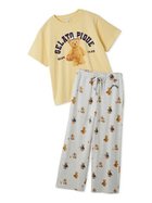 【ジェラート ピケ/gelato pique】の【ONLINE限定】スポーティーベアワンポイントTシャツ 総柄ロングパンツセット 人気、トレンドファッション・服の通販 founy(ファニー) ファッション Fashion レディースファッション Fashion for Women パンツ Pants & Trousers イエロー Yellow ストレッチ Stretch, Stretchy Fabric スポーツ Sports, Activewear トレンド Trend, Trending Now プリント Print, Printed Pattern モチーフ Motif, Design Theme ロング Long, Long-Length 夏 Summer thumbnail YEL[032]|ID: prp329100004626967 ipo3291000000033558060