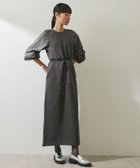 【アダム エ ロペ/ADAM ET ROPE'】の【WEB限定】スウェットコンビワンピース 人気、トレンドファッション・服の通販 founy(ファニー) ファッション Fashion レディースファッション Fashion for Women ワンピース Dresses アクセサリー Fashion Accessories 春 Spring コンビ Combo, Combination Style サンダル Sandals, Summer Shoes スウェット / スエット Sweatshirt, Sweatwear スニーカー Sneakers, Trainers タートル Turtleneck, Turtle Collar フィット Fit, Slim Fit ブラウジング Blouson Silhouette, Cinched Waist ポケット Pocket, Pocket Detail リラックス Relax, Relaxed Fit S/S・春夏 SS, Spring/Summer, Warm Season 夏 Summer 2025年 2025 2025春夏・S/S Spring/Summer 2025 SS25 thumbnail チャコール(06)|ID: prp329100004627017 ipo3291000000033252657