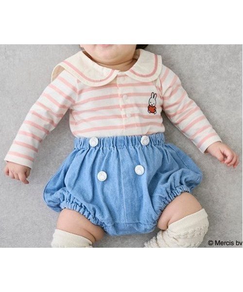 【ナルミヤ オンライン/NARUMIYA ONELINE / KIDS】の【Miffy】セーラーロンパース インテリア・キッズ・メンズ・レディースファッション・服の通販 founy(ファニー) https://founy.com/ ファッション Fashion キッズファッション Fashion for Kids おすすめ Recommended / Our Picks キャラクター Character, Licensed Characters ピーチ Peach, Soft Touch ボーダー Border, Stripe ポケット Pocket, Pocket Detail ロンパース Romper, Jumpsuit 夏 Summer 春 Spring S/S・春夏 SS, Spring/Summer, Warm Season |ID: prp329100004627019 ipo3291000000033508183