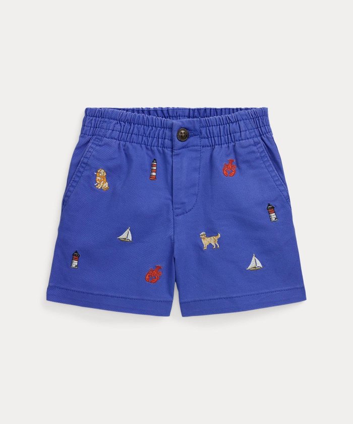 【ラルフローレン/RALPH LAUREN / KIDS】の(ベビー)Polo プレップスター エンブロイダリー チノ ショートパンツ インテリア・キッズ・メンズ・レディースファッション・服の通販 founy(ファニー) https://founy.com/ ファッション Fashion キッズファッション Fashion for Kids ボトムス Bottoms エンブロイダリー Embroidery Design ショート Short, Short Length ストレッチ Stretch, Stretchy Fabric フロント Front, Front Design ベビー Baby, Babywear ポケット Pocket, Pocket Detail モチーフ Motif, Design Theme 犬 Dog |ID: prp329100004627042 ipo3291000000033507654