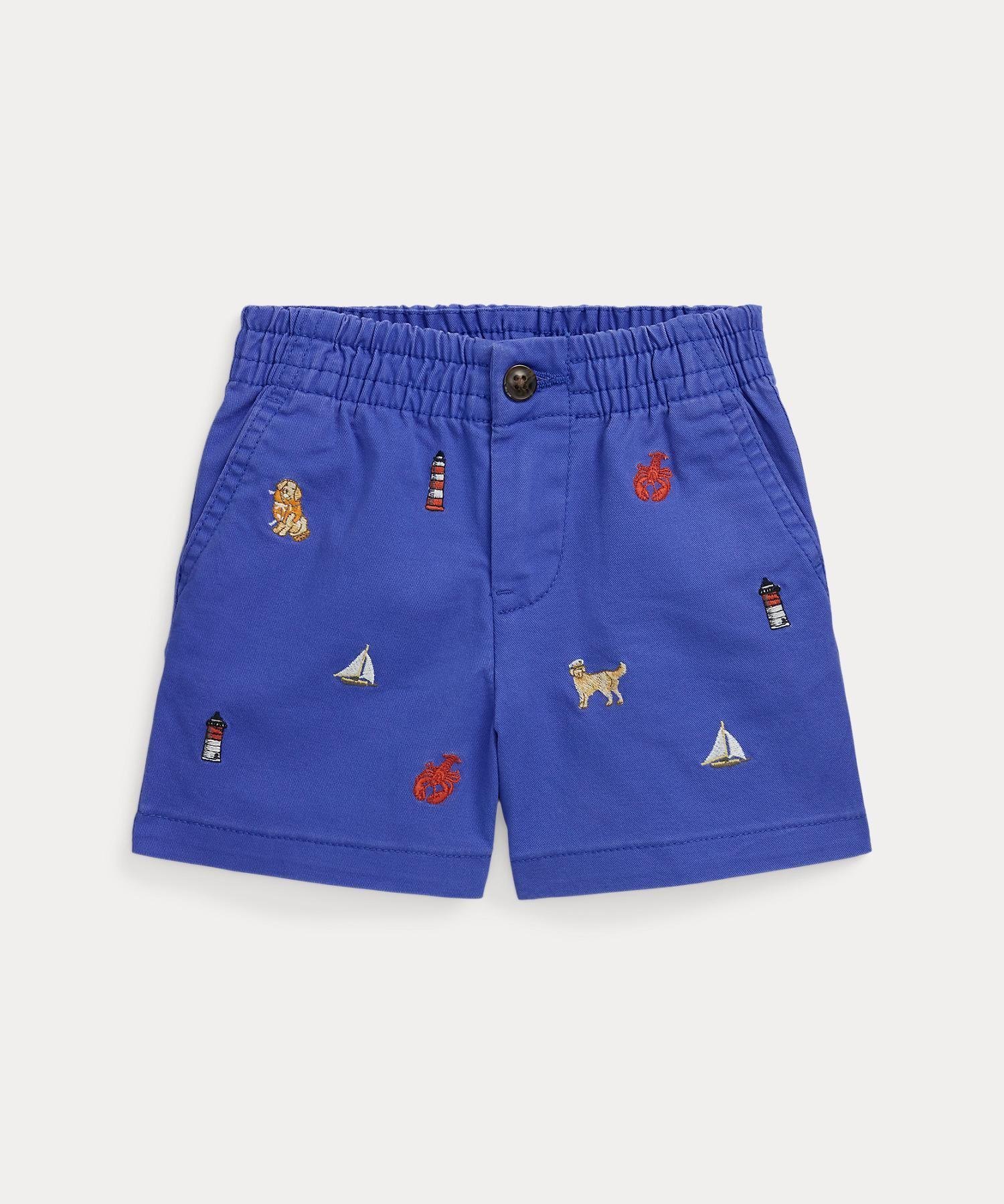 【ラルフローレン/RALPH LAUREN / KIDS】の(ベビー)Polo プレップスター エンブロイダリー チノ ショートパンツ 人気、トレンドファッション・服の通販 founy(ファニー) 　ファッション　Fashion　キッズファッション　Fashion for Kids　ボトムス　Bottoms　エンブロイダリー　Embroidery Design　ショート　Short, Short Length　ストレッチ　Stretch, Stretchy Fabric　フロント　Front, Front Design　ベビー　Baby, Babywear　ポケット　Pocket, Pocket Detail　モチーフ　Motif, Design Theme　犬　Dog　 other-1|ID: prp329100004627042 ipo3291000000033507654