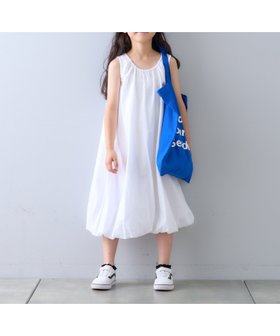 【チャオパニックティピー/CIAOPANIC TYPY / KIDS】の【KIDS】【India】バルーンギャザーワンピース 人気、トレンドファッション・服の通販 founy(ファニー) ファッション Fashion キッズファッション Fashion for Kids ワンピース Dresses インド Indian Textile ギャザー Gathered, Ruffled シンプル Simple, Minimal ジュート Jute, Natural Fiber バルーン Balloon, Balloon Silhouette おすすめ Recommended / Our Picks 夏 Summer |ID:prp329100004627050