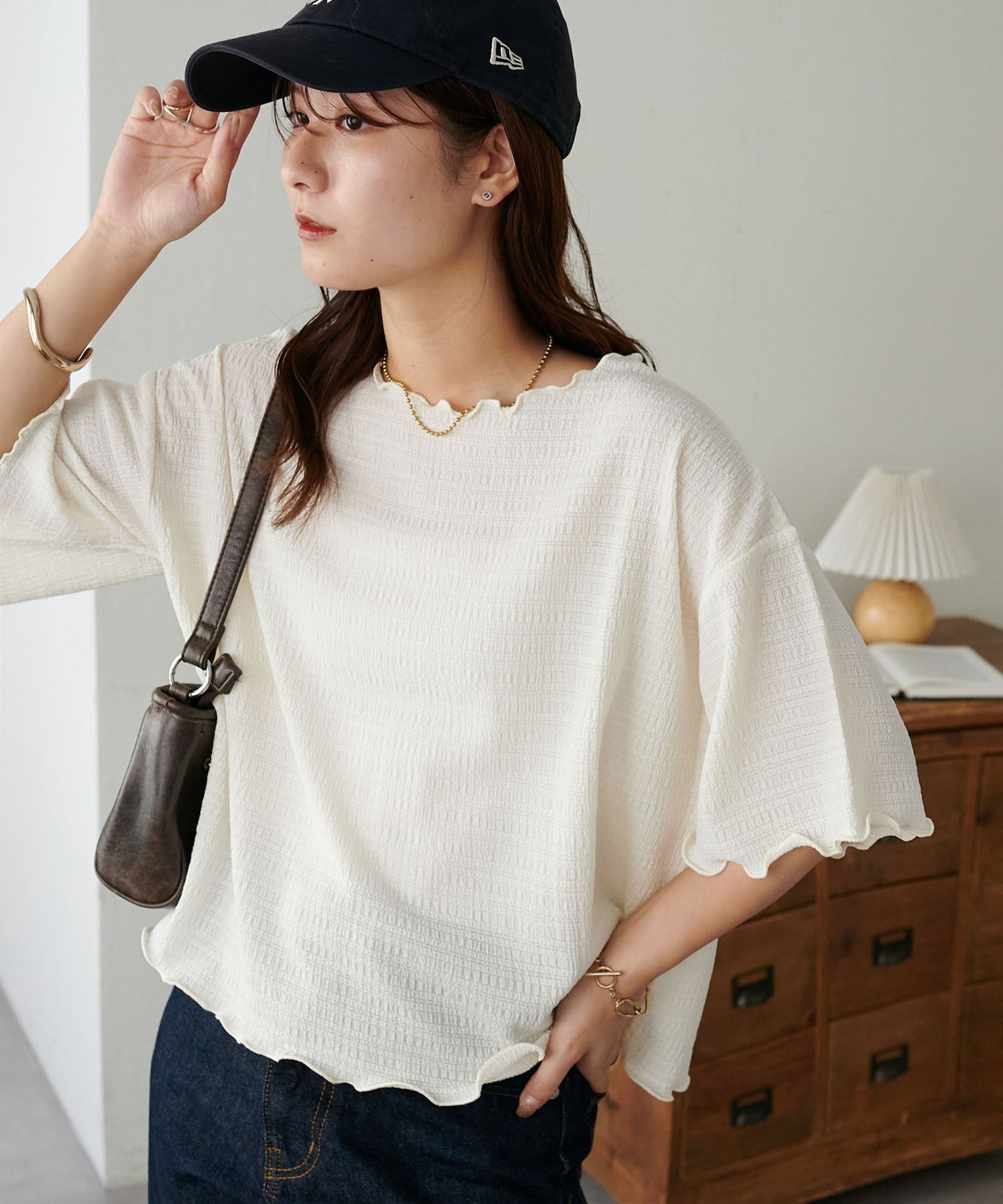 【ディスコート/Discoat】の【WEB限定】メローブークレフレアスリーブ5S 人気、トレンドファッション・服の通販 founy(ファニー) 　ファッション　Fashion　レディースファッション　Fashion for Women　カットソー　Cut and Sewn Top　フェミニン　Feminine, Girly　 other-1|ID: prp329100004627075 ipo3291000000033253924