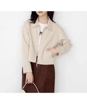 【プロポーション ボディドレッシング/PROPORTION BODY DRESSING】の襟付きジップカットジャケット 人気、トレンドファッション・服の通販 founy(ファニー) ファッション Fashion レディースファッション Fashion for Women アウター Coat / Outerwear Collection レディースジャケット・軽アウター Jackets ジャケット Jacket, Outerwear |ID:prp329100004627118