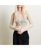 【ビューティ&ユース ユナイテッドアローズ/BEAUTY&YOUTH / UNITED ARROWS】のATTISESSION シアー ラッセル シャツ BEIGE|ID: prp329100004627238 ipo3291000000033550929