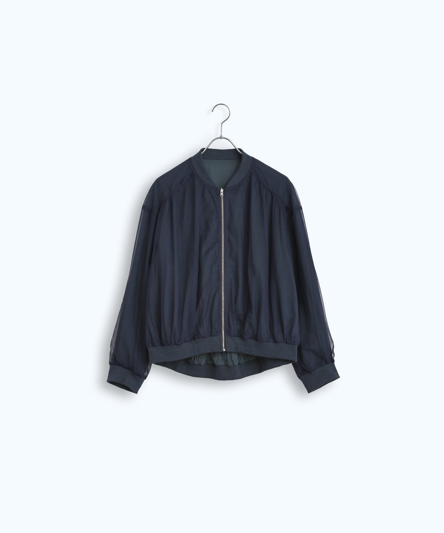 【その他のブランド/Other】の「KELEN / ケレン」 リバーシブルシアーブルゾン CHARL インテリア・キッズ・メンズ・レディースファッション・服の通販 founy(ファニー) 　ファッション　Fashion　メンズファッション　Fashion for Men　ギャザー　Gathered, Ruffled　スタンダード　Standard, Basic　ストライプ　Stripe, Striped Pattern　チュール　Tulip, Tulip Motif　トレンド　Trend, Trending Now　フェミニン　Feminine, Girly　ポケット　Pocket, Pocket Detail　ヨーク　Yoke, Yoke Design　リバーシブル　Reversible, Two-Sided　レース　Lace, Lace Fabric　S/S・春夏　SS, Spring/Summer, Warm Season　再入荷　Restock / Back in Stock　夏　Summer　2025年　2025　2025春夏・S/S　Spring/Summer 2025 SS25　BLACK|ID: prp329100004627270 ipo3291000000033545839