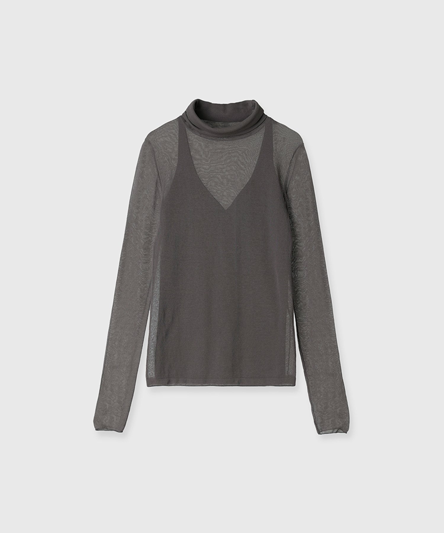 【アニュアンス/anuans】のシアータートルレイヤードニットトップス 人気、トレンドファッション・服の通販 founy(ファニー) 　ファッション　Fashion　レディースファッション　Fashion for Women　トップス・カットソー　Cut & Sew Tops　ニット　Knit Tops & Sweaters　アンサンブル　Ensemble Set　タンク　Tank Top, Sleeveless Top　トレンド　Trend, Trending Now　 other-1|ID: prp329100004627289 ipo3291000000033257883