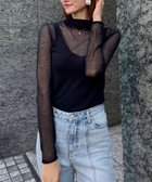 【アニュアンス/anuans】のシアータートルレイヤードニットトップス 人気、トレンドファッション・服の通販 founy(ファニー) ファッション Fashion レディースファッション Fashion for Women トップス・カットソー Cut & Sew Tops ニット Knit Tops & Sweaters アンサンブル Ensemble Set タンク Tank Top, Sleeveless Top トレンド Trend, Trending Now thumbnail BLACK|ID: prp329100004627289 ipo3291000000033257887