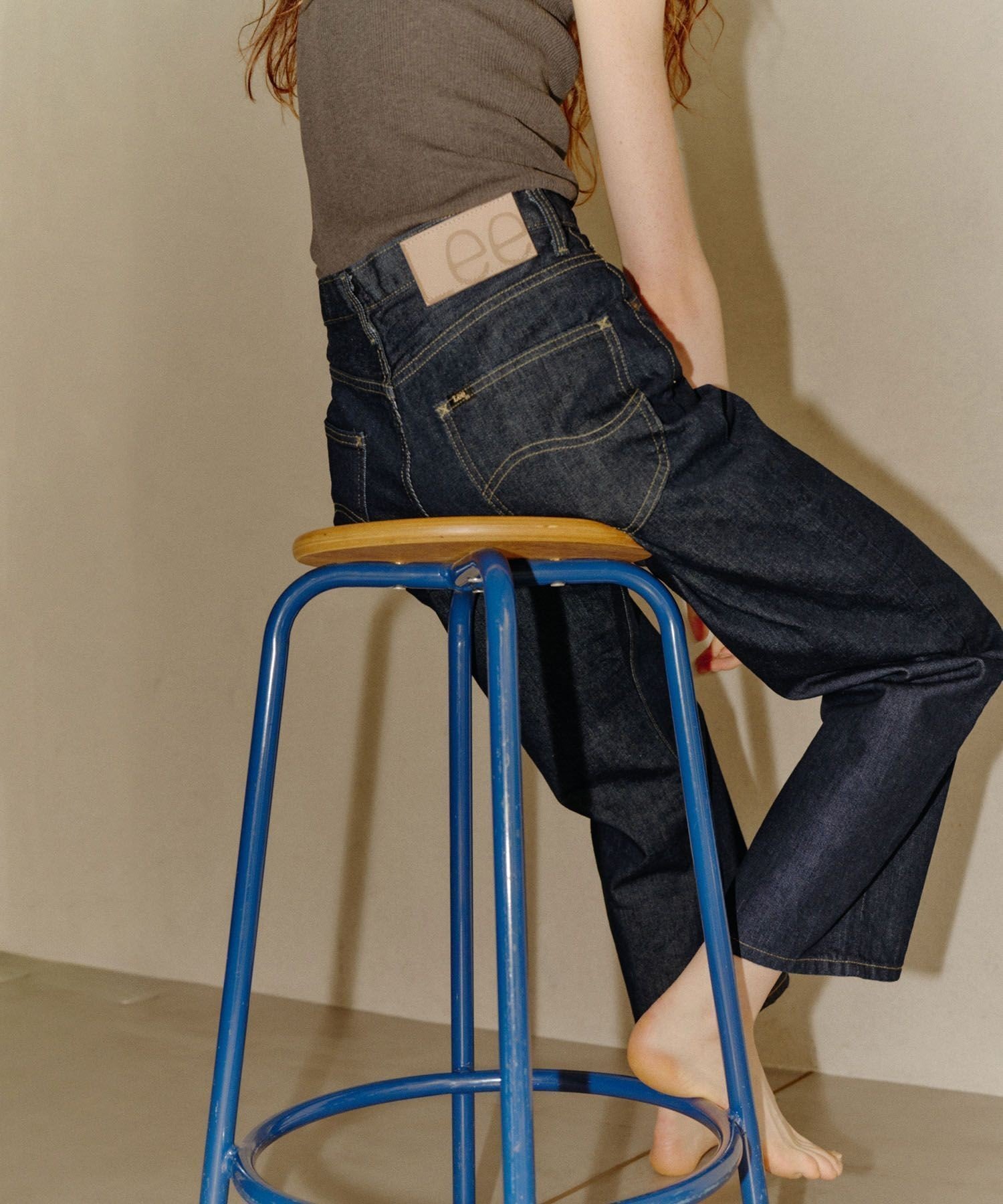 【アダム エ ロペ/ADAM ET ROPE'】の【Lee for ADAM ET ROPE 】別注101 5P デニムパンツ インテリア・キッズ・メンズ・レディースファッション・服の通販 founy(ファニー) 　ファッション　Fashion　レディースファッション　Fashion for Women　パンツ　Pants & Trousers　デニムパンツ・ジーンズ・美脚デニム　Denim Jeans & Pants　2026年　2026　デニム　Denim, Jeans Material　別注　Limited Edition, Custom Order　A/W・秋冬　Autumn/Winter　ネイビー(40)|ID: prp329100004627297 ipo3291000000033258154