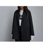 【ノミネ/NOMINE】の【ユニセックス】オーバーサイズ テーラードジャケット(チェック・無地) 人気、トレンドファッション・服の通販 founy(ファニー) ファッション Fashion レディースファッション Fashion for Women アウター Coat / Outerwear Collection レディースジャケット・軽アウター Jackets テーラードジャケット / 通勤・きれいめスタイル Tailored Jackets & Blazers おすすめ Recommended / Our Picks スタイリッシュ Stylish, Fashionable スリット Slit, Slit Detail チェック Check, Plaid, Tartan バランス Balance, Style Balance ベーシック Basic, Essential メンズ Men's, Menswear 無地 Plain, Solid Color thumbnail ブラック|ID: prp329100004627315 ipo3291000000033565649