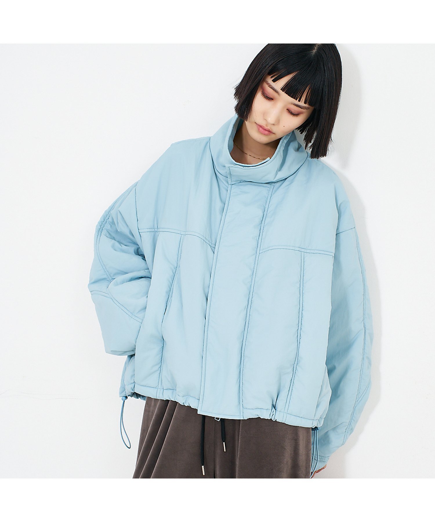 【ノミネ/NOMINE】のショート モンスターパーカー インテリア・キッズ・メンズ・レディースファッション・服の通販 founy(ファニー) 　ファッション　Fashion　レディースファッション　Fashion for Women　トップス・カットソー　Cut & Sew Tops　レディースパーカー・カジュアルフーディー　Casual Hoodies & Sweatshirts　インナー　Innerwear　コンパクト　Compact, Small Size　ショート　Short, Short Length　ジップ　Zip, Zipper　スタンド　Stand Collar, Upright Stand　バランス　Balance, Style Balance　パーカー　Hoodie, Parka　ボトム　Bottoms, Lower Wear　今季　This Season, Current Season　定番　Standard, Basic Item　その他|ID: prp329100004627343 ipo3291000000033398717