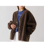 【ルージュヴィフラクレ/Rouge vif la cle】の【MICA DEAL /マイカアンドディール】リバーシブルVボア/リバーシブル/ 人気、トレンドファッション・服の通販 founy(ファニー) ファッション Fashion レディースファッション Fashion for Women ドット Polka Dot, Dot Pattern パイピング Piping, Trim Design リバーシブル Reversible, Two-Sided thumbnail ブラウン|ID: prp329100004627413 ipo3291000000033593243