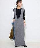 【スローブ イエナ/SLOBE IENA】のセミツイードサッシュワンピスカート 人気、トレンドファッション・服の通販 founy(ファニー) ファッション Fashion レディースファッション Fashion for Women スカート Skirts 2025年 2025 2025-2026秋冬・A/W Autumn/Winter 2025–26 AW25–26 インナー Innerwear シンプル Simple, Minimal フィット Fit, Slim Fit ボーダー Border, Stripe レース Lace, Lace Fabric thumbnail グレー|ID: prp329100004627554 ipo3291000000033402338