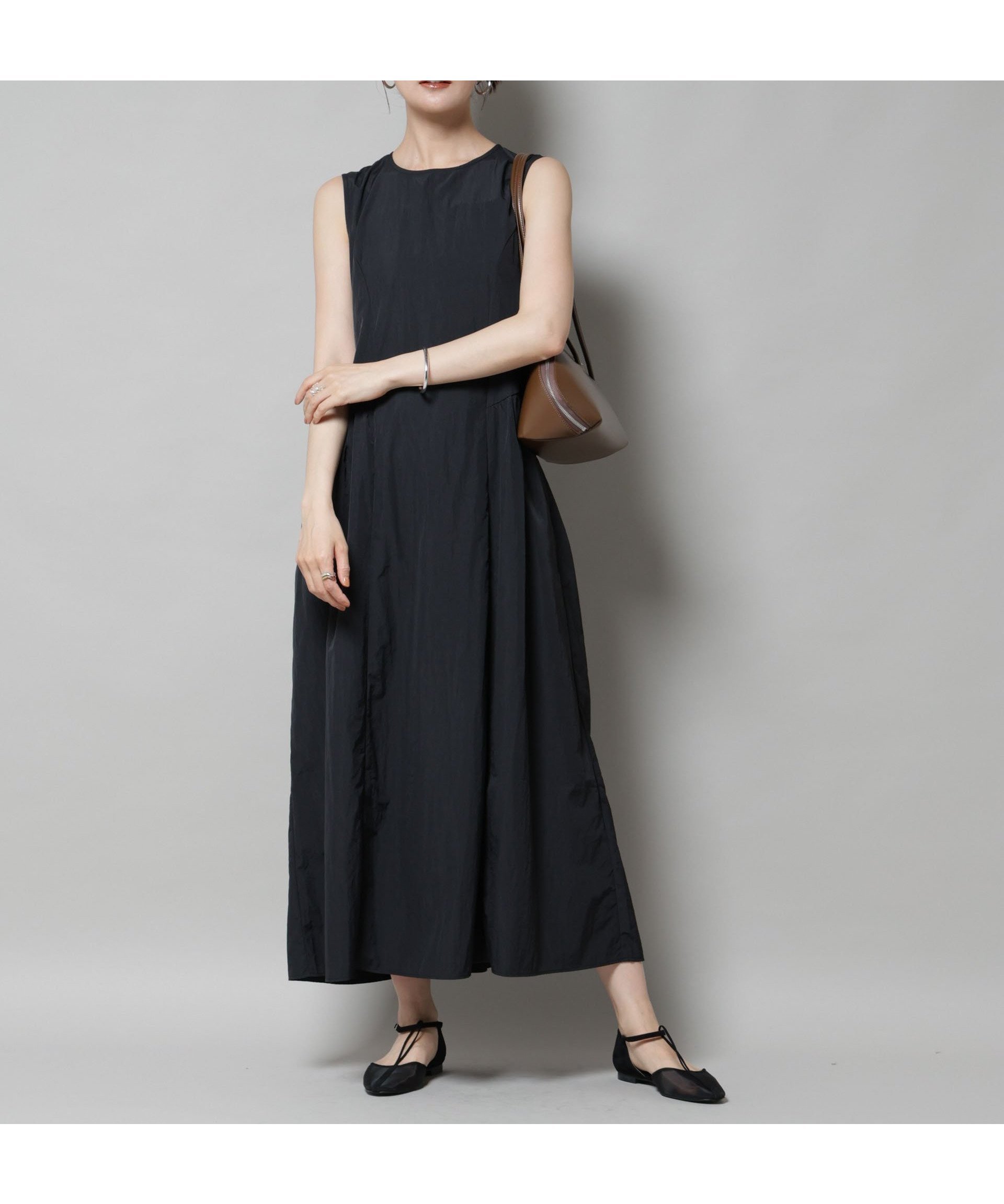 【ナノ ユニバース/nano universe】のサイドギャザーナイロンワンピース 人気、トレンドファッション・服の通販 founy(ファニー) 　ファッション　Fashion　レディースファッション　Fashion for Women　ワンピース　Dresses　秋　Autumn　ギャザー　Gathered, Ruffled　ジャケット　Jacket, Outerwear　ノースリーブ　Sleeveless, No-Sleeve　おすすめ　Recommended / Our Picks　ビジネス 仕事 通勤　Business / Work / Commuting　2025年　2025　2025-2026秋冬・A/W　Autumn/Winter 2025–26 AW25–26　 other-1|ID: prp329100004627581 ipo3291000000033261094