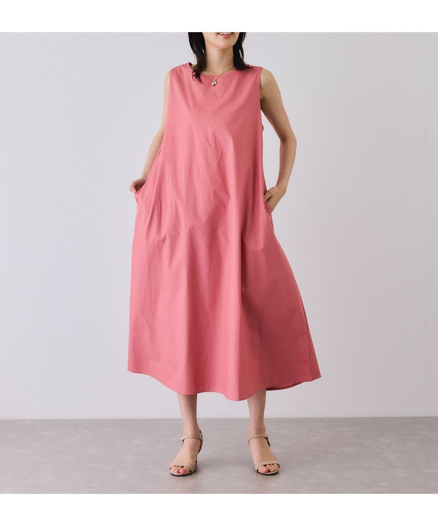 【ジャイロ/JAYRO】のノースリーブフレアワンピース インテリア・キッズ・メンズ・レディースファッション・服の通販 founy(ファニー) 　ファッション　Fashion　レディースファッション　Fashion for Women　ワンピース　Dresses　おすすめ　Recommended / Our Picks　カーディガン　Cardigan, Knitwear　ノースリーブ　Sleeveless, No-Sleeve　ポケット　Pocket, Pocket Detail　夏　Summer　春　Spring　S/S・春夏　SS, Spring/Summer, Warm Season　ピンク(63)|ID: prp329100004627583 ipo3291000000033261106