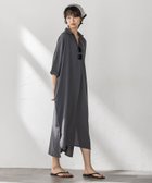 【メイソングレイ/MAYSON GREY】の【WEB限定】スキッパーチュニックワンピース≪洗濯機で洗える≫ 人気、トレンドファッション・服の通販 founy(ファニー) ファッション Fashion レディースファッション Fashion for Women ワンピース Dresses チュニック Tunic Tops & Dresses ジョーゼット Georgette, Semi-Sheer Fabric スキッパー Skipper, Open Collar 洗える Machine Washable thumbnail チャコールグレー|ID: prp329100004627608 ipo3291000000033261183