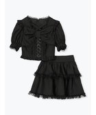 【ノエミ/NOEMIE】のデコルテチョーカーリボンセットアップ 黒|ID: prp329100004627610 ipo3291000000033411799