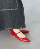 【ル タロン/Le Talon】の《追加》ポインテッドワンストラップフラット 人気、トレンドファッション・服の通販 founy(ファニー) ファッション Fashion レディースファッション Fashion for Women おすすめ Recommended / Our Picks クラシック Classic, Timeless Style ストラップシューズ Strap Shoes, Mary Janes ソックス Socks, Hosiery トレンド Trend, Trending Now ラップ Wrap, Wrap Design thumbnail レッド|ID: prp329100004627674 ipo3291000000033557464