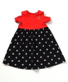 【エフオー オンラインストア/F.O.Online Store / KIDS】の【リンク】3柄オフショルリボンドッキングワンピース_RP 人気、トレンドファッション・服の通販 founy(ファニー) ファッション Fashion キッズファッション Fashion for Kids ワンピース Dresses プリント Print, Printed Pattern thumbnail レッド|ID: prp329100004627714 ipo3291000000033507101