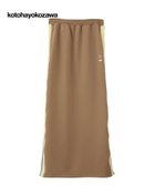 【コンバーストウキョウ/CONVERSE TOKYO】の【kotohayokozawa】SIDE LINE TRACK SKIRT (SET UP) ベージュ|ID: prp329100004627875 ipo3291000000033264709