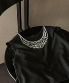 【サロン アダム エ ロペ/SALON adam et rope'】のビジューエンブロイダリーノースリーブTシャツ 人気、トレンドファッション・服の通販 founy(ファニー) ファッション Fashion レディースファッション Fashion for Women トップス・カットソー Cut & Sew Tops キャミソール&ノースリーブ Camisoles & Sleeveless Tops シャツ・ブラウス・オフィスカジュアル Elegant Blouses & Button-Ups ロングTシャツ・Tシャツ Longline T-Shirts & Tees インナー Innerwear ヴィンテージ Vintage Style タンク Tank Top, Sleeveless Top ダウン Down, Puffer デニム Denim, Jeans Material ネックレス Necklace, Pendant Necklace ビジュー Bijou, Jewel-like Accent ボトム Bottoms, Lower Wear モチーフ Motif, Design Theme おすすめ Recommended / Our Picks thumbnail チャコール(06)|ID: prp329100004627895 ipo3291000000033265023