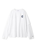 【フレイ アイディー/FRAY I.D】の【Champion】レイヤードロンT WHT[001]|ID: prp329100004627981 ipo3291000000033832959