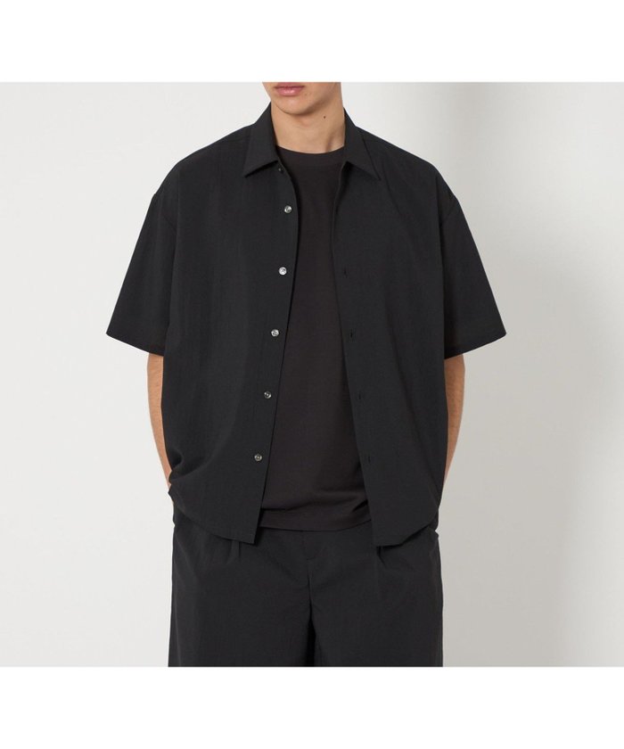 【ビューティ&ユース ユナイテッドアローズ/BEAUTY&YOUTH / UNITED ARROWS / MEN】のRENU TROシリーズ クロップド ショートスリーブ シャツ -セットアップ対応- インテリア・キッズ・メンズ・レディースファッション・服の通販 founy(ファニー) https://founy.com/ ファッション Fashion メンズファッション Fashion for Men セットアップ Matching Sets 春 Spring カーゴパンツ Cargo Pants, Utility Pants クロップド Cropped, Short Length ショーツ Shorts, Short Pants ショート Short, Short Length スリーブ Sleeve, Long Sleeve / Short Sleeve セットアップ Set-Up, Coordinated Outfit ワイド Wide, Wide Fit S/S・春夏 SS, Spring/Summer, Warm Season 夏 Summer |ID: prp329100004628014 ipo3291000000033484950