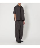 【ビューティ&ユース ユナイテッドアローズ/BEAUTY&YOUTH / UNITED ARROWS / MEN】のRENU TROシリーズ クロップド ショートスリーブ シャツ -セットアップ対応- DK.GRAY|ID: prp329100004628014 ipo3291000000033484954