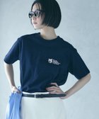 【フリークスストア/FREAK'S STORE】のオーガニックコットン アニマル刺繍プリントTシャツ CAT 25SS 人気、トレンドファッション・服の通販 founy(ファニー) ファッション Fashion レディースファッション Fashion for Women トップス・カットソー Cut & Sew Tops シャツ・ブラウス・オフィスカジュアル Elegant Blouses & Button-Ups ロングTシャツ・Tシャツ Longline T-Shirts & Tees 2025年 2025 2025春夏・S/S Spring/Summer 2025 SS25 おすすめ Recommended / Our Picks アニマル Animal Print サンダル Sandals, Summer Shoes トレンド Trend, Trending Now フェミニン Feminine, Girly フラット Flat, Flat Shoes プリント Print, Printed Pattern ワンポイント One Point, Statement Accent 半袖 Short Sleeve, Half Sleeve 夏 Summer S/S・春夏 SS, Spring/Summer, Warm Season 猫 Cat, Kitty thumbnail ネイビー|ID: prp329100004628056 ipo3291000000033547511