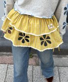 【チャオパニックティピー/CIAOPANIC TYPY】のH.Sマルチウェイフラワーカット巻きスカート イエロー|ID: prp329100004628069 ipo3291000000033268028