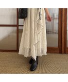 【ナイスクラップ/NICE CLAUP】のイレヘムロングスカート ホワイト系その他|ID: prp329100004628103 ipo3291000000033268516