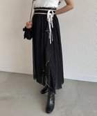 【ナイスクラップ/NICE CLAUP】のイレヘムロングスカート ブラック系その他|ID: prp329100004628103 ipo3291000000033268522