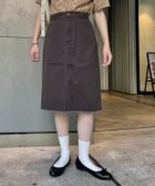 【チャオパニックティピー/CIAOPANIC TYPY】の【willow】ミニミモレスカート チャコールグレー|ID: prp329100004628115 ipo3291000000033268675