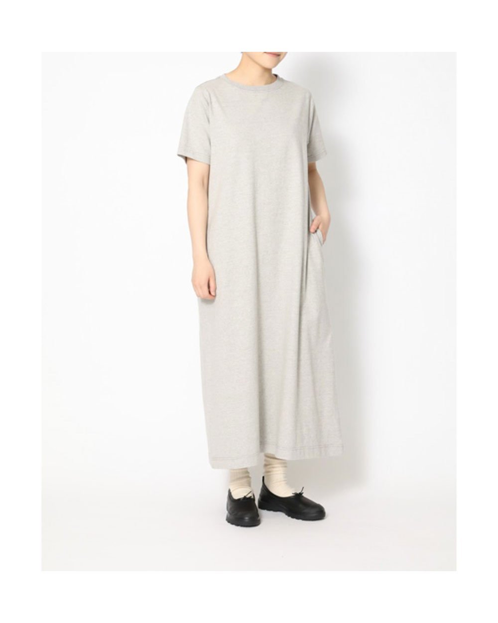 【スノーピーク/SNOW PEAK】のRecycled Cotton Heavy Dress インテリア・キッズ・メンズ・レディースファッション・服の通販 founy(ファニー) 　ファッション　Fashion　レディースファッション　Fashion for Women　ワンピース　Dresses　フォーマル・パーティードレス・結婚式用ドレス　Elegant & Casual Dresses　ショート　Short, Short Length　シンプル　Simple, Minimal　スカーフ　Scarf, Neckwear　スリーブ　Sleeve, Long Sleeve / Short Sleeve　ソックス　Socks, Hosiery　ドレス　Dress, One-Piece　ベーシック　Basic, Essential　ポケット　Pocket, Pocket Detail　レギンス　Leggings, Stretch Pants　ロング　Long, Long-Length　A/W・秋冬　Autumn/Winter　M.Grey|ID: prp329100004628126 ipo3291000000033269147