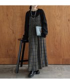 【ラジュール/Lajour】のチェック柄キャミソールワンピース グリーン|ID: prp329100004628130 ipo3291000000033955077