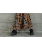 【ラジュール/Lajour】のチェック柄キャミソールワンピース オレンジ|ID: prp329100004628130 ipo3291000000033955078