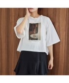 【ミスティ ウーマン/mysty woman】のフラワーモチーフTシャツ 人気、トレンドファッション・服の通販 founy(ファニー) ファッション Fashion レディースファッション Fashion for Women トップス・カットソー Cut & Sew Tops シャツ・ブラウス・オフィスカジュアル Elegant Blouses & Button-Ups ロングTシャツ・Tシャツ Longline T-Shirts & Tees 花柄・フラワープリント・モチーフ Floral Prints & Motifs / Flower Pattern Tops クロップド Cropped, Short Length フェミニン Feminine, Girly フラワー Flower, Floral フレア Flare, Flared プリント Print, Printed Pattern モチーフ Motif, Design Theme リラックス Relax, Relaxed Fit ヴィンテージ Vintage Style 夏 Summer thumbnail オフフラワーベース|ID: prp329100004628141 ipo3291000000033631038