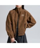 【フリークスストア/FREAK'S STORE】の別注 LEATHERETTE STAND COLLAR BLOUSON ブラウン|ID: prp329100004628166 ipo3291000000033269940